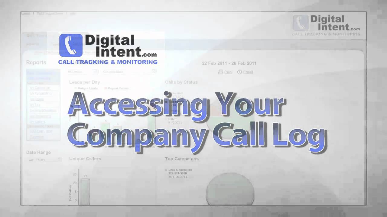 Digital Intent Call Tracking & Monitoring Tutorial