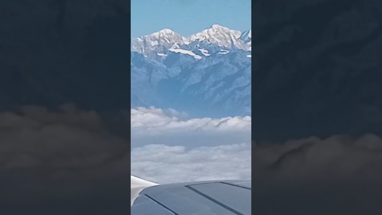 Flightview of mighty himalayas #himalayas #himalayan #bhutan #bhutanshort #nepal #flightview