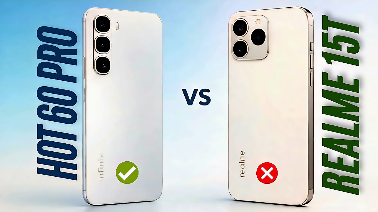 Realme 15T против Infinix Hot 60 PRO | Сравнение и тест скорости |