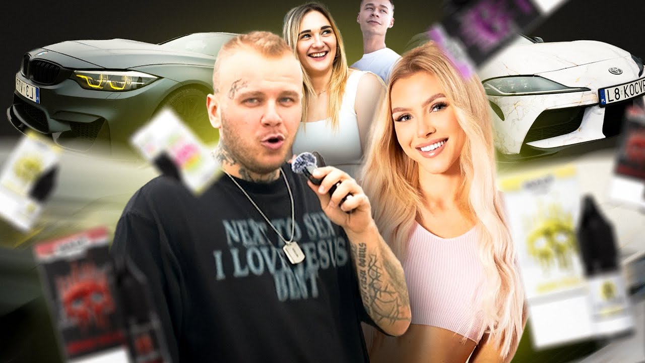 Testujemy nasze nowe płyny Dark Line Black Edition na V@PE TOUR *nowe AUTO Adriana*