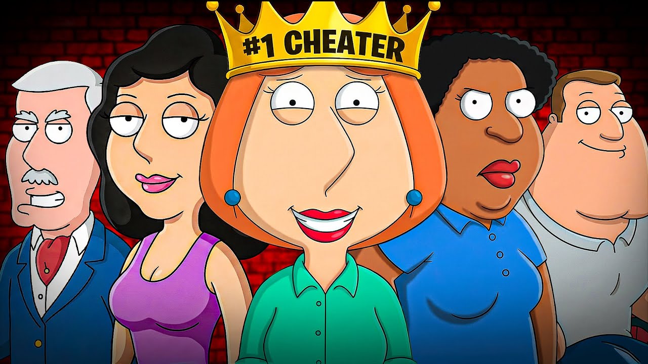 The Most Unfaithful Family Guy Characters...