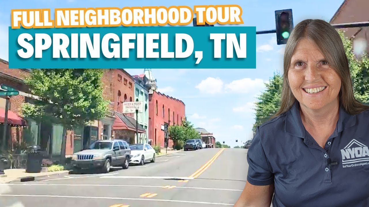 SPRINGFIELD TN NEIGHBORHOOD TOUR LIKE YOU'VE NEVER SEEN!