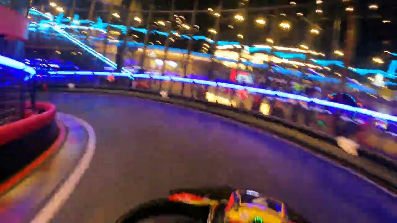Redhawk Casino Placerville Indoor Go Karting POV - Electric E Karting - REVIEW IN DESCRIPTION