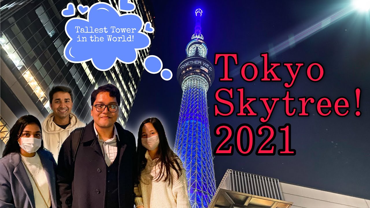 WE WENT TO THE TALLEST TOWER IN THE WORLD! Tokyo Skytree I Japan Vlogs 2021
