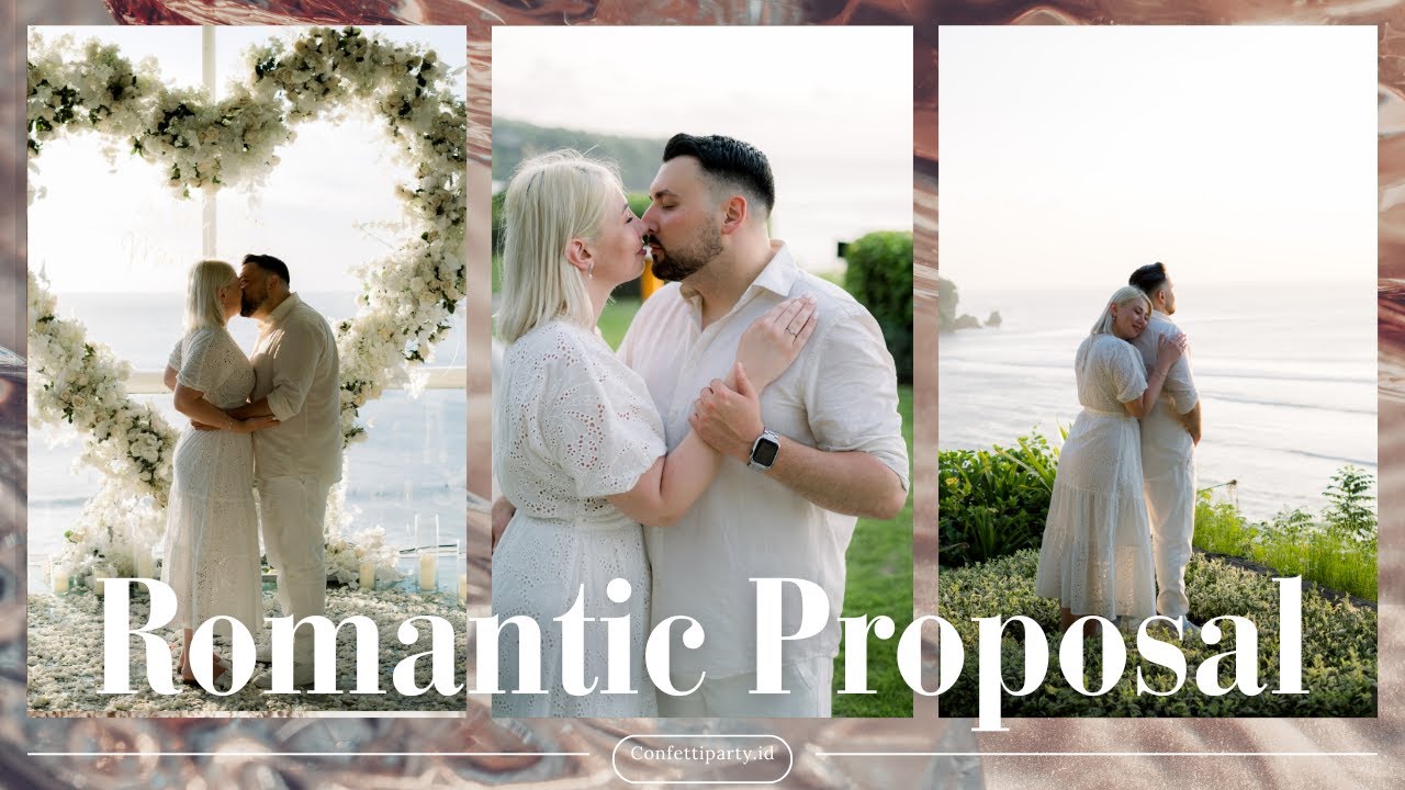 Romantic proposal in Bali I ANANTARA ULUWATU I PROPOSAL AT THE EDGE OF THE WORLD