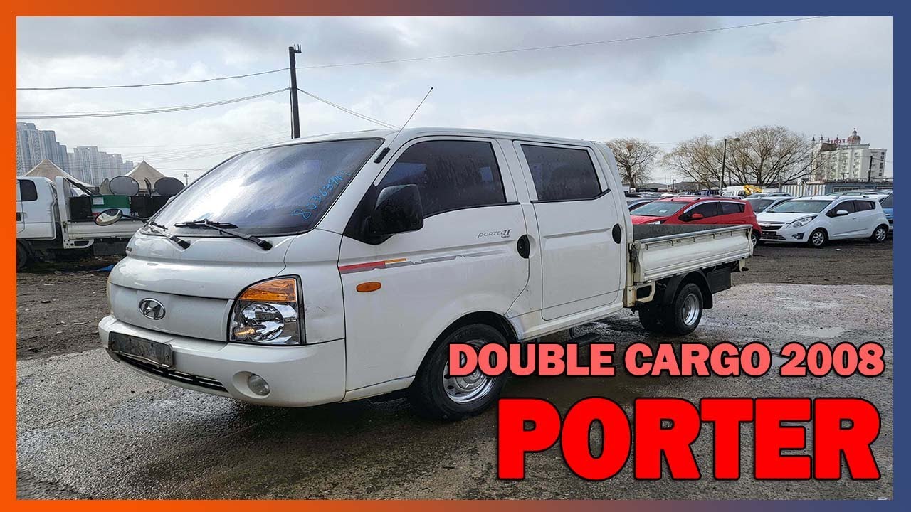 [USEDCAR BUSYMAN, Autos usados en corea] PORTER DOUBLE CARGO WHITE KMFZCD7JP8U 363947
