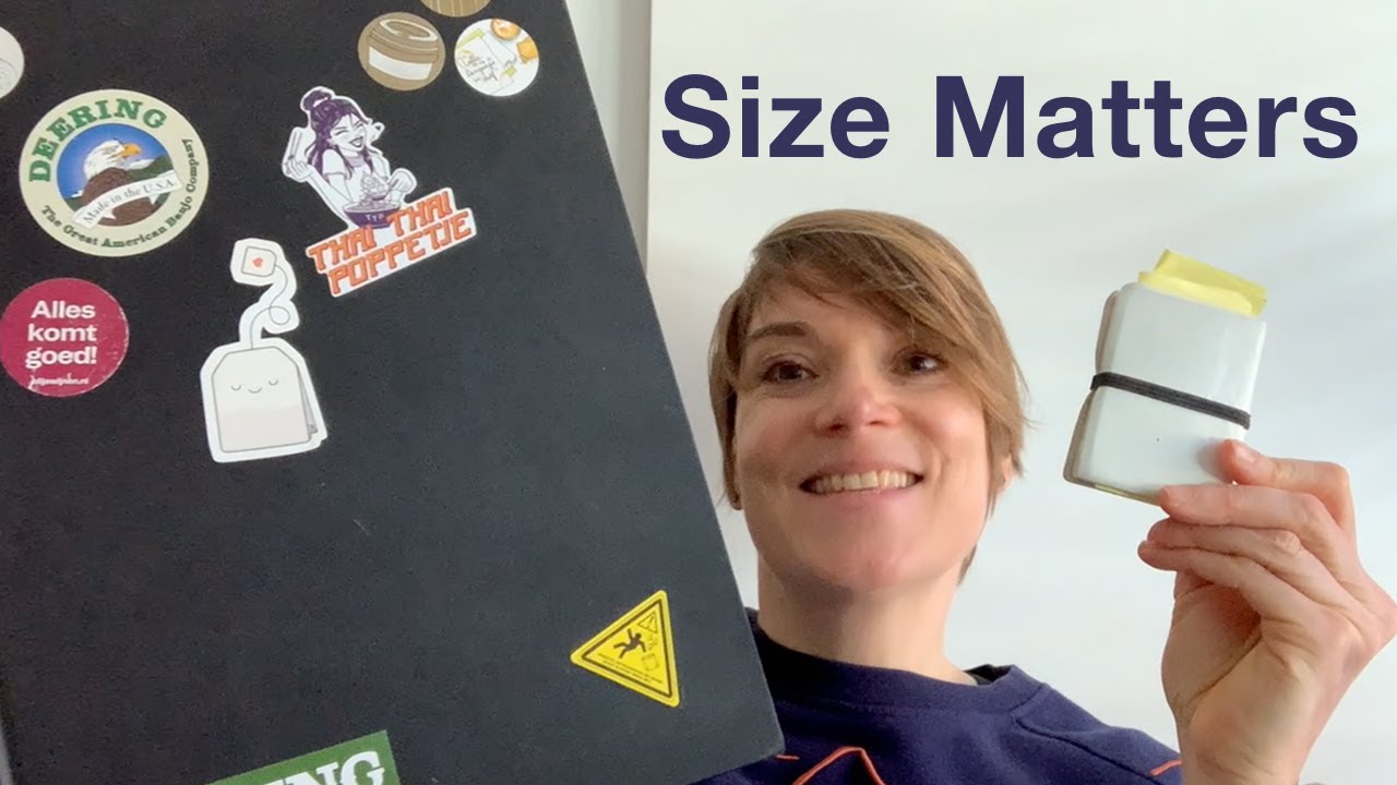 Size Matters (when choosing a sketchbook)