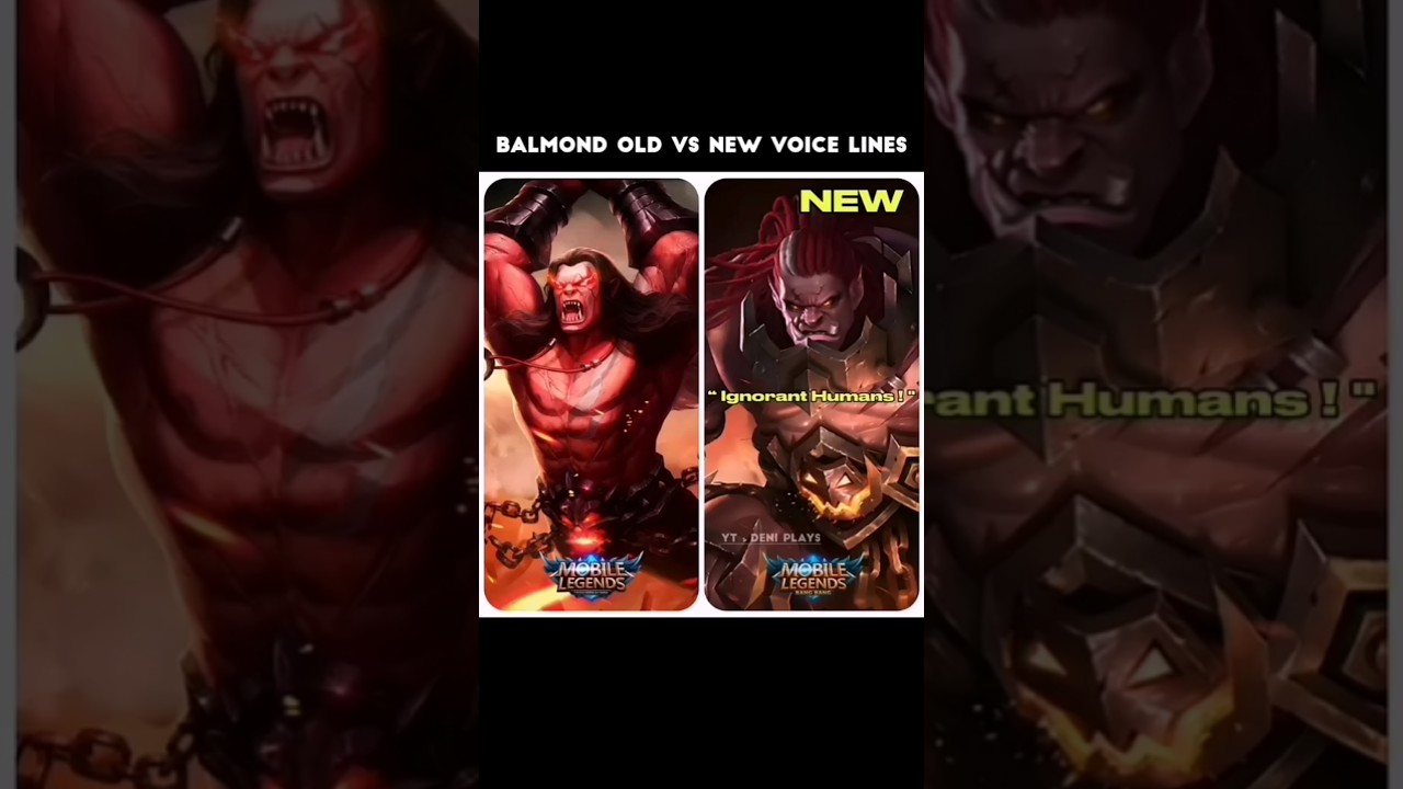 balmond old voice new voice line #mobilelegends