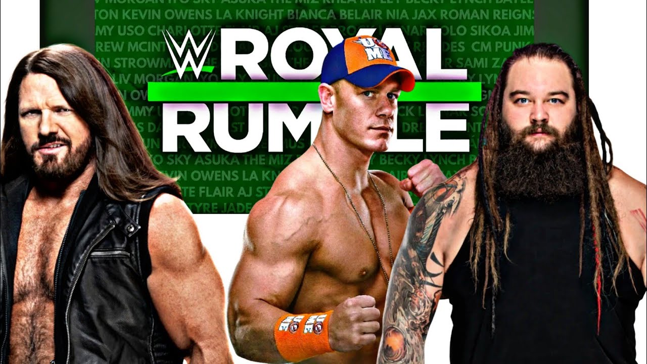 WWE 2K25: John Cena vs Bray Wyatt vs Aj Style - Triple Threat Match (PS5)