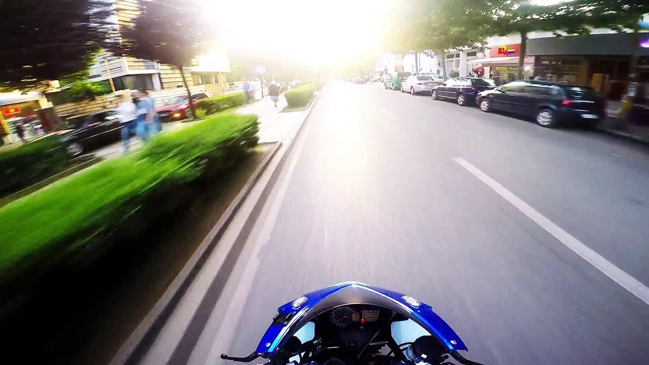 GoPro4-Suzuki K8 1000cc-Tirana,Albania-Riding