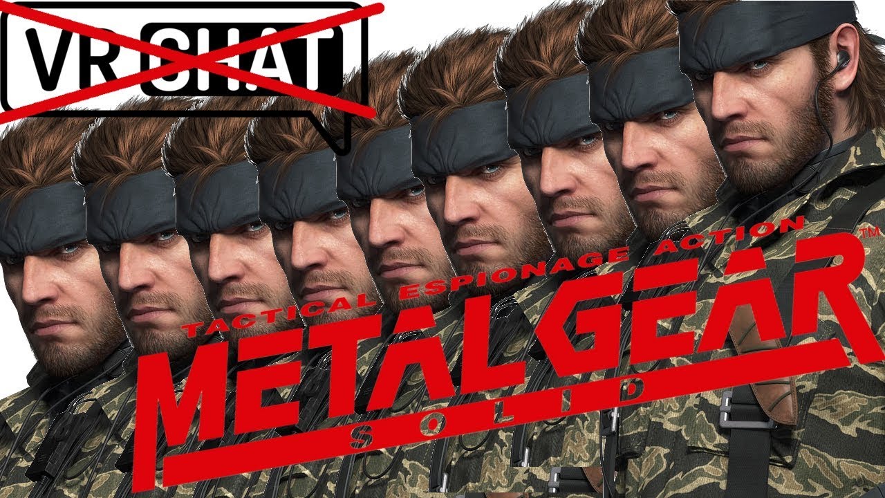 Metal gear!!!! (VRchat extremes)