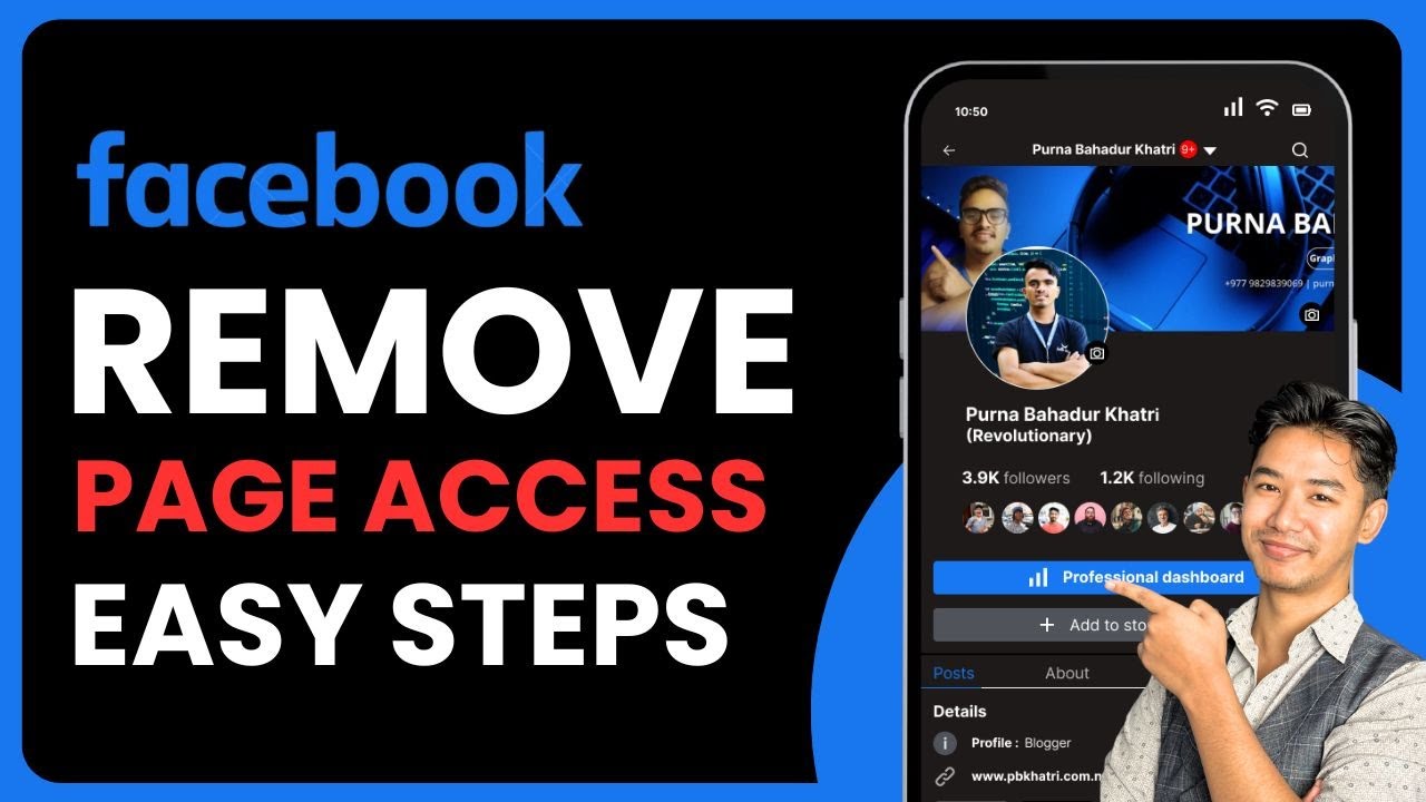 How to Remove Page Access on Facebook | Page Access Facebook