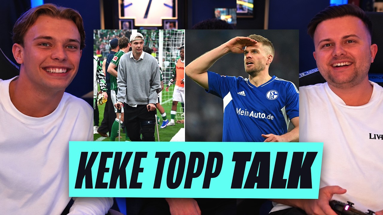 Terodde = ABSOLUTE LEGENDE 😂 Keke Topp &uuml;ber seine VERLETZUNG, BUNDESLIGA & Simon TERODDE 😄
