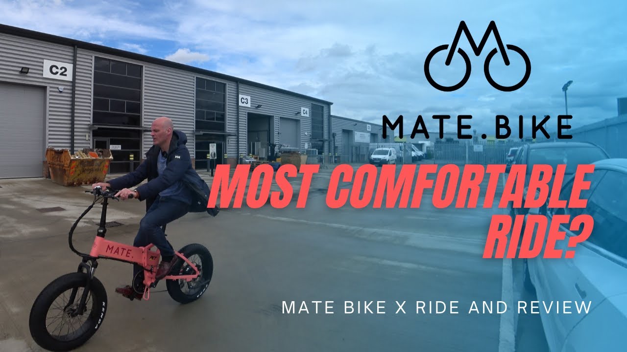 Awesome Mate Bike X 750w Fat e-bike ride and review