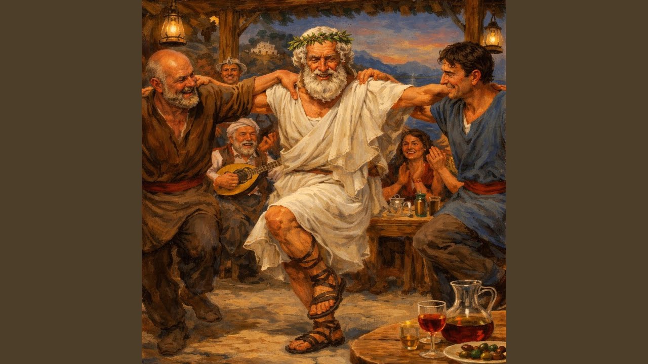 Homer tanzt Sirtaki in griechischer Taverne