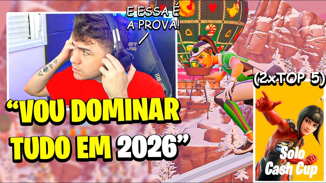 Pulga TOP 5 *Duas Vezes* na &Uacute;ltima Cash Cup Solo de 2025!