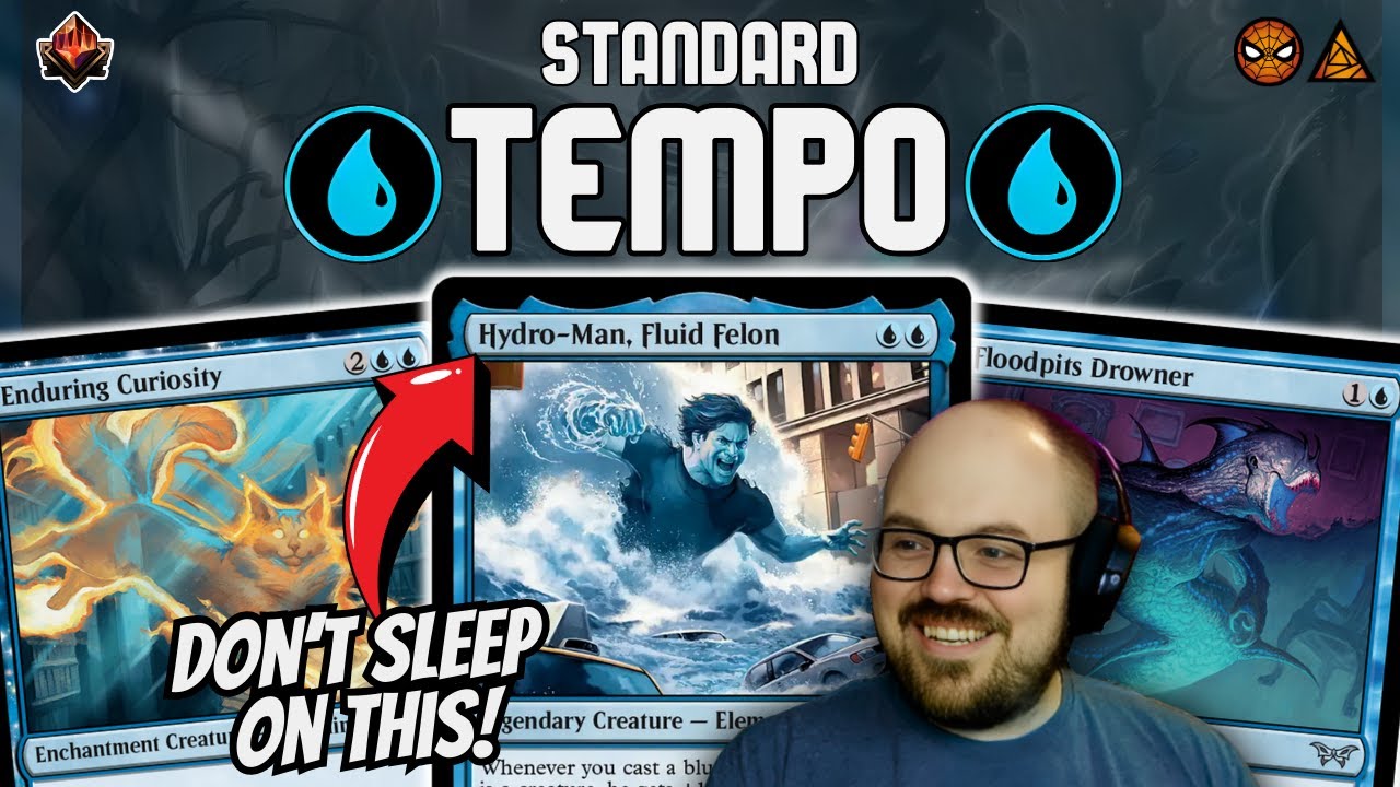 Hydro-Man is here to REVIVE Mono-Blue!! | MTG Arena Mythic Standard