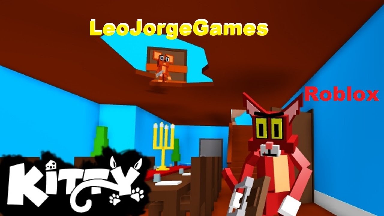 Roblox Kitty CHAPTER1! - O gato quer pegar o rato #01