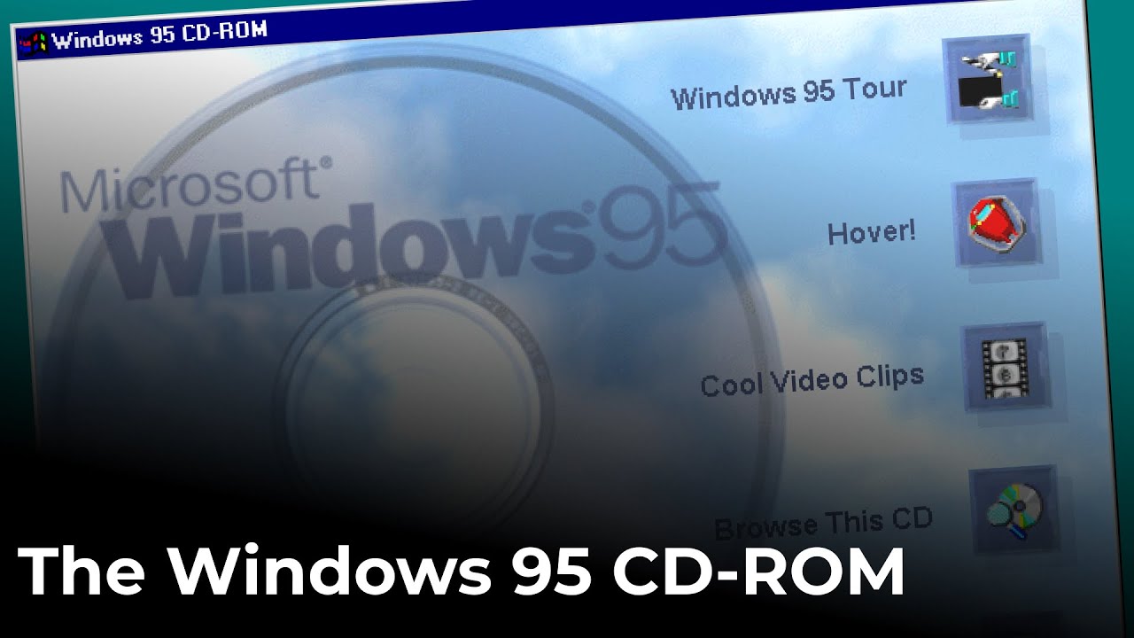 The Windows 95 CD-ROM Adventure