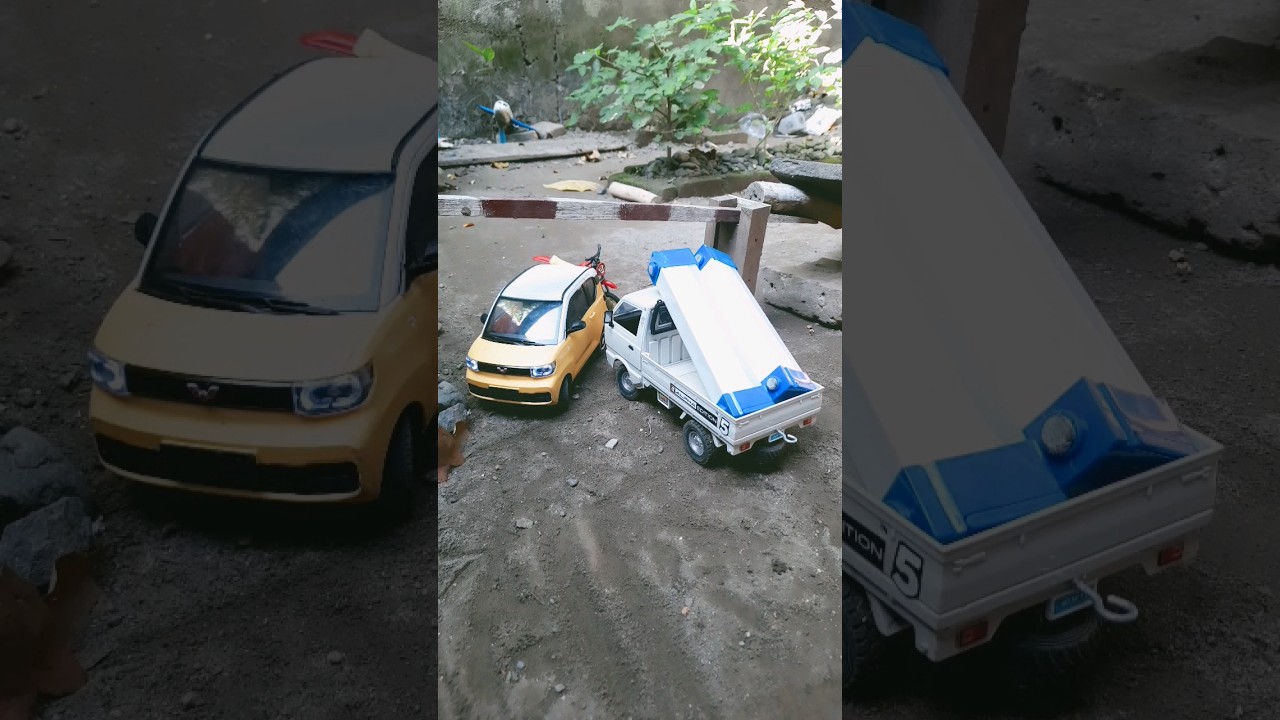 Key Truck Pick Up Suzuki Carry Rc Car WPL D12, Rc Wuling Mini EV, Truk Oleng, Dump Truck, Truk Molen