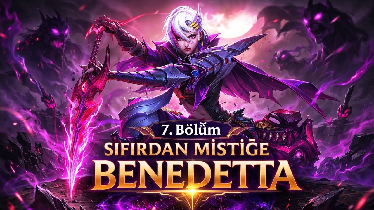 Benedetta öğretici,mobil legens,sıfırdan mistiğe 7. bölüm