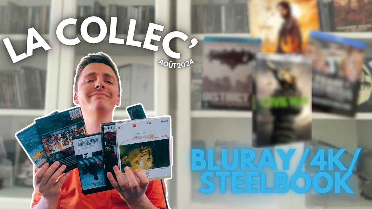 Mes achats Blu-ray / 4K / Steelbook / coffrets (AOUT 2024) 🎬