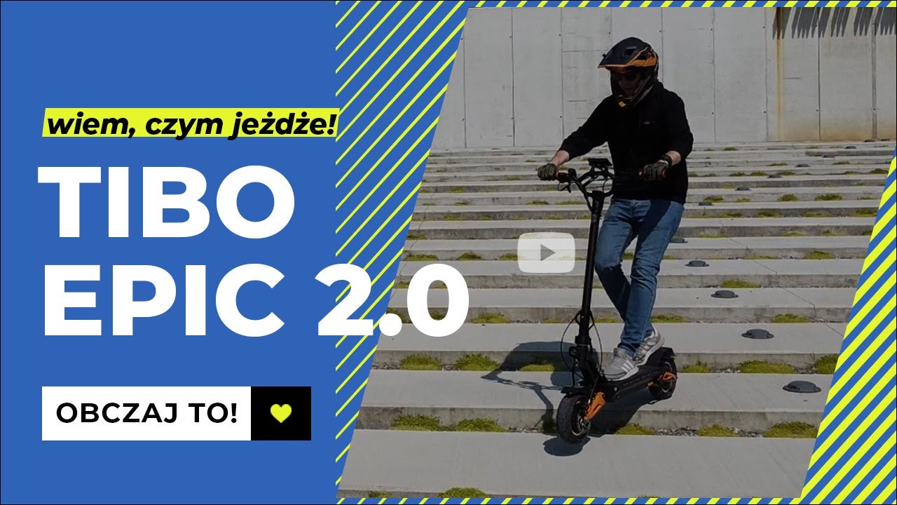 Czy to najlepsza legalna hulajnoga elektryczna w POLSCE?! RECENZJA Tibo Epic + 2.0. do 30kg Mobiway