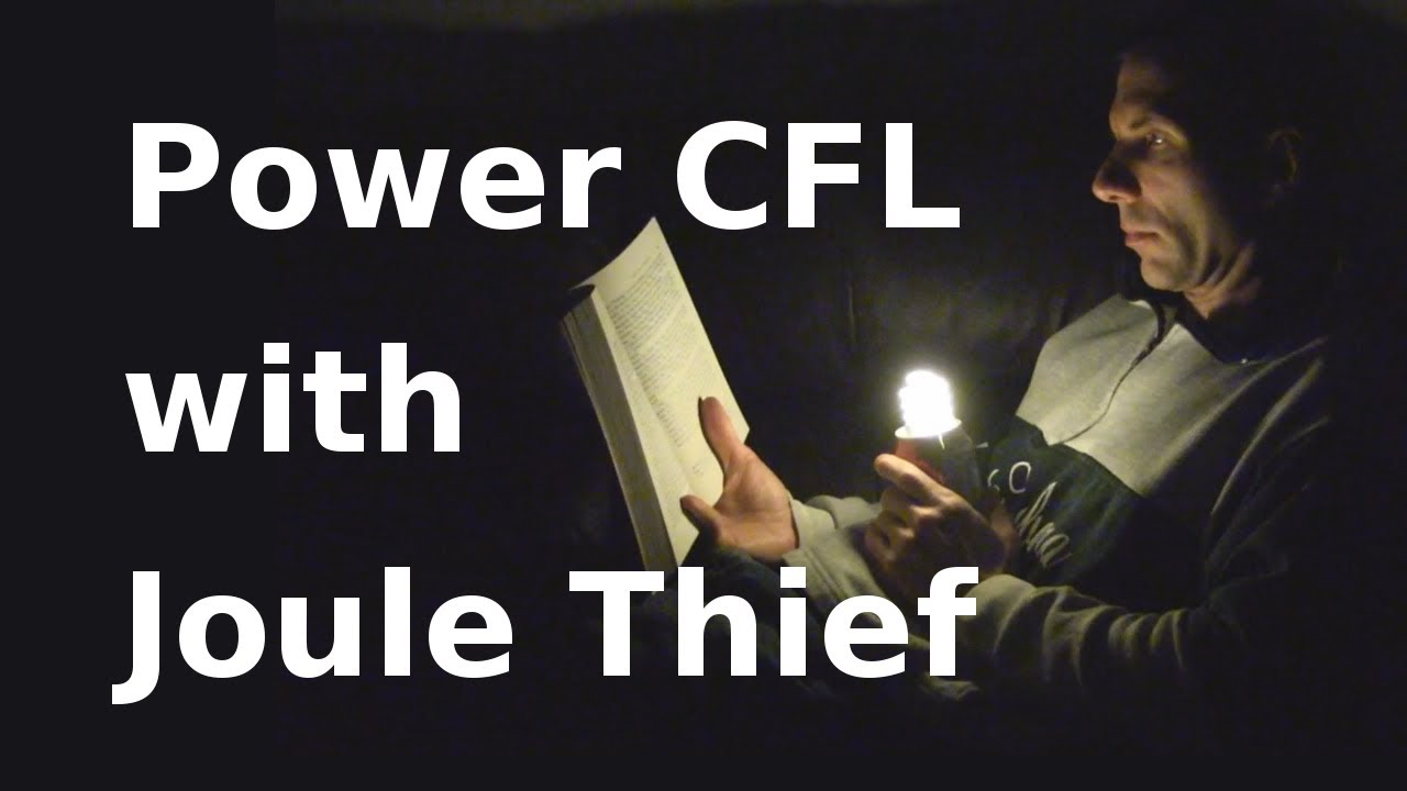 How to Make Joule Thief Light a CFL - Jeanna's Light