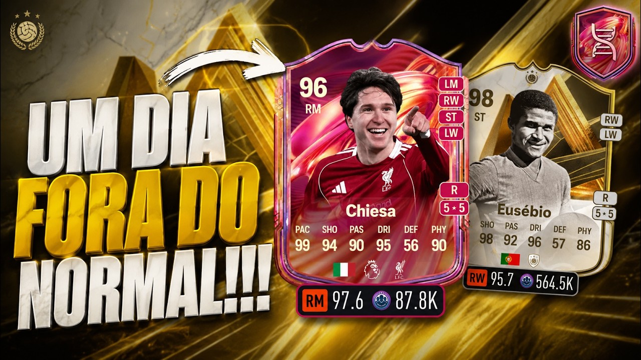 FC 26 | 🔥 VOC&Ecirc; PRECISA FAZER ESSE DME!!! EUSEBIO CHEGOU E NOVAS EVOLU&Ccedil;&Otilde;ES