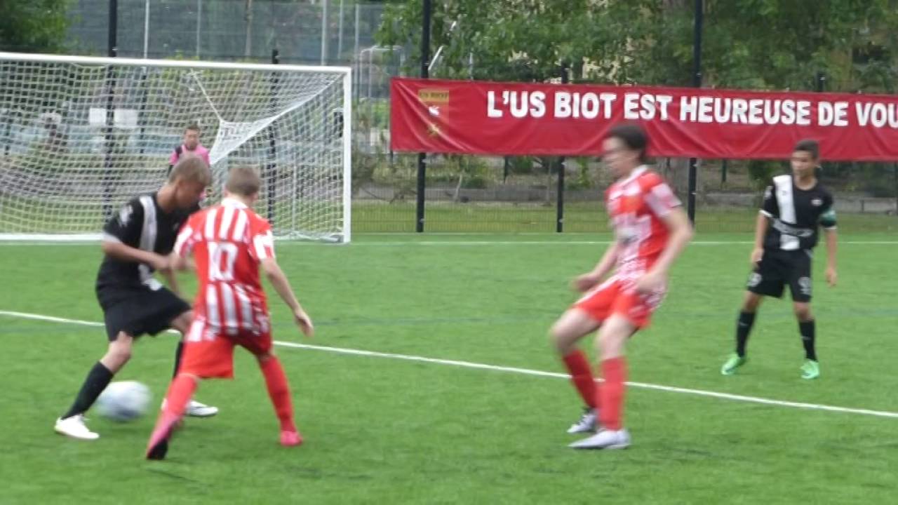 AS FONTONNE U13 FINALE TOURNOI DE BIOT 2016