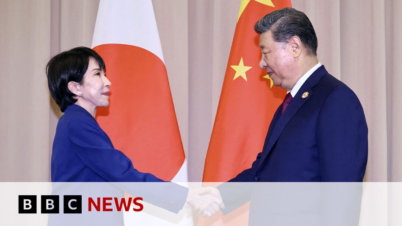 China summons Japan ambassador as war of words over Taiwan drags on | BBC News