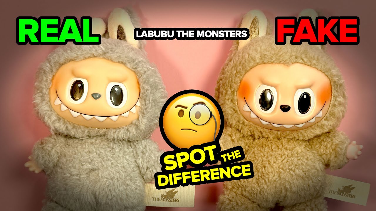 FAKE OR REAL LABUBU? Stop Buying FAKE LABUBU THE MONSTERS V1 POP MART Unbox Review