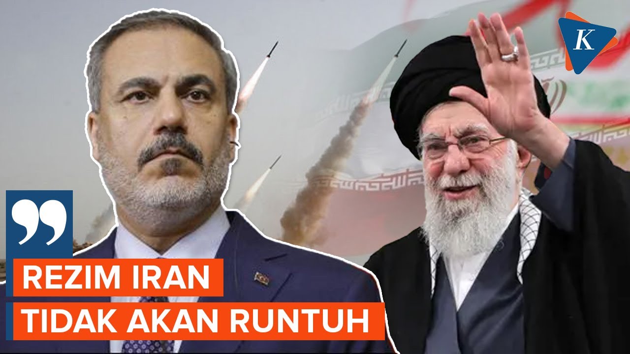 Menlu Turkiye Sebut Rezim Iran Tak Akan Runtuh oleh Serangan Udara