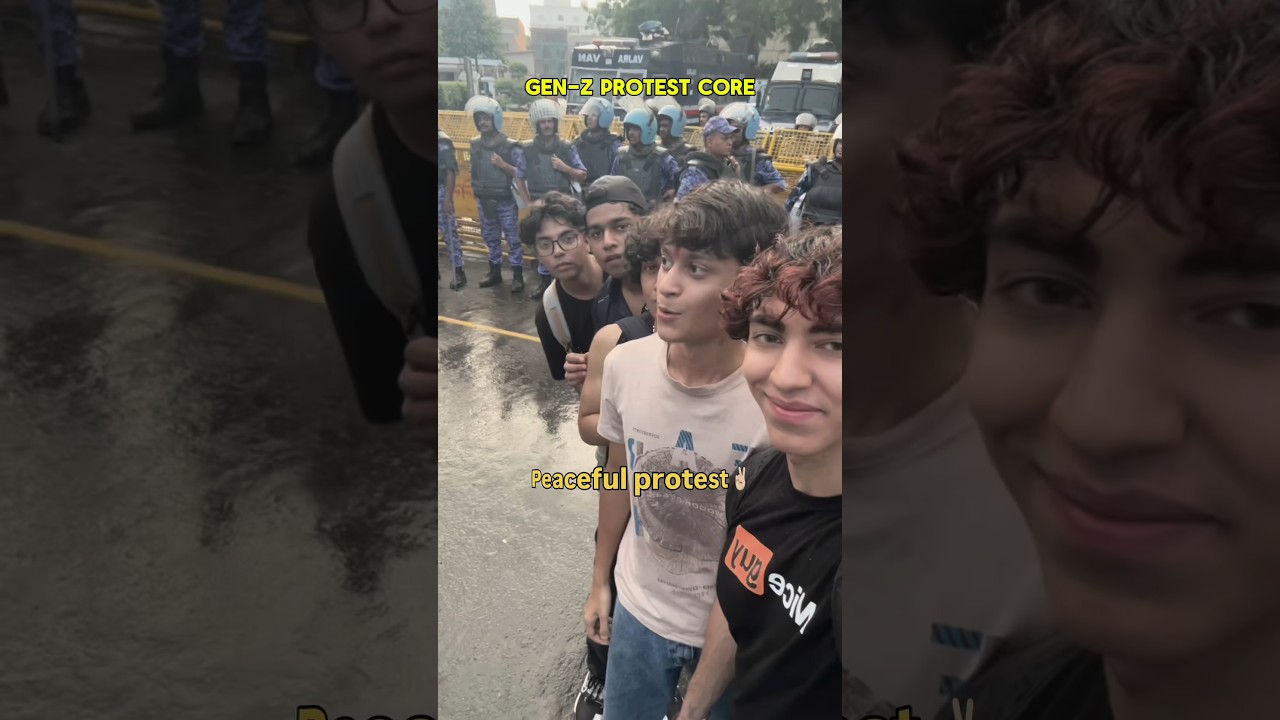 Gen-Z Protest Core 📈 #shorts #jantameter #studentprotest #cjpprotest #viral