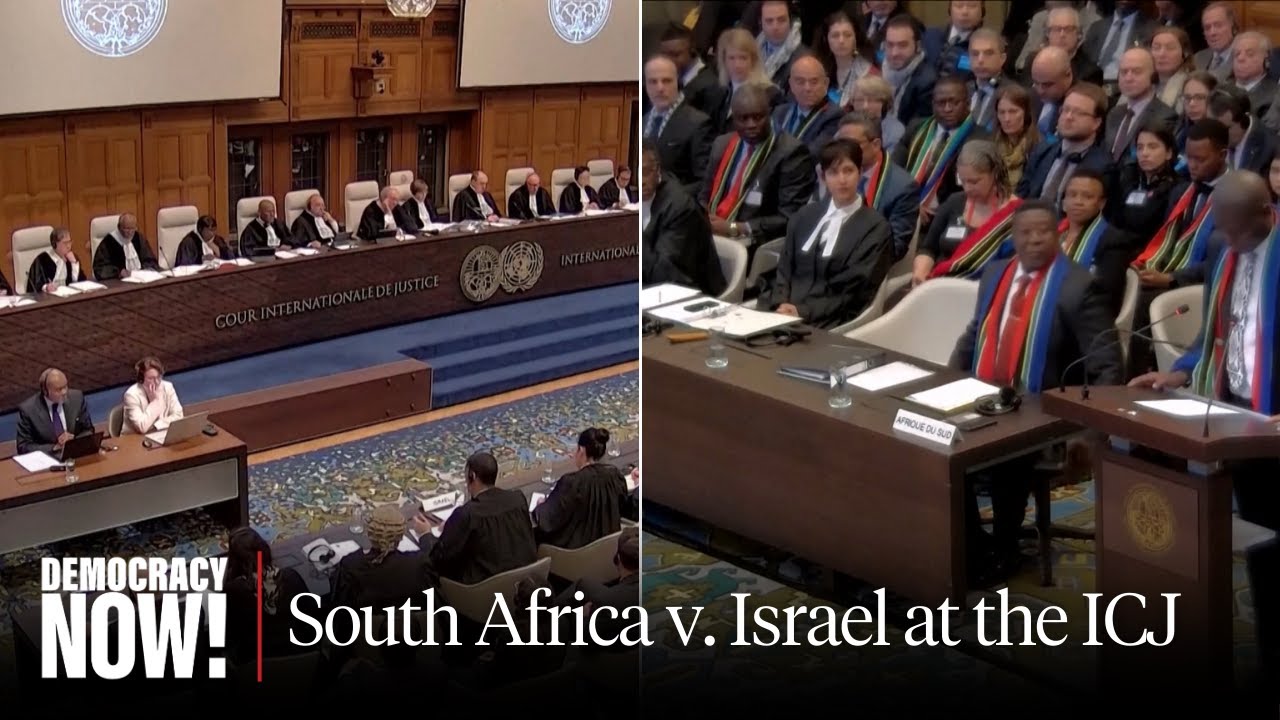 South Africa Lays Out Genocide Case vs. Israel at World Court in The Hague