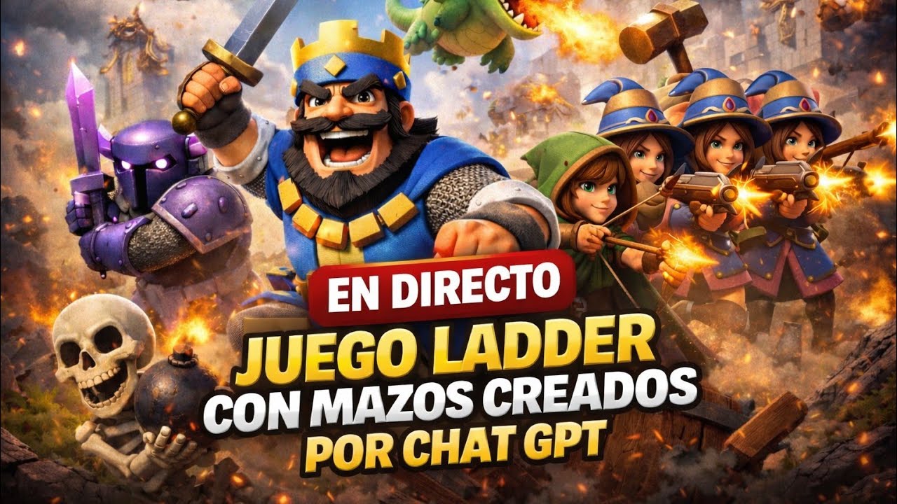 JUEGO CON  MAZOS CREADOS POR LA IA!