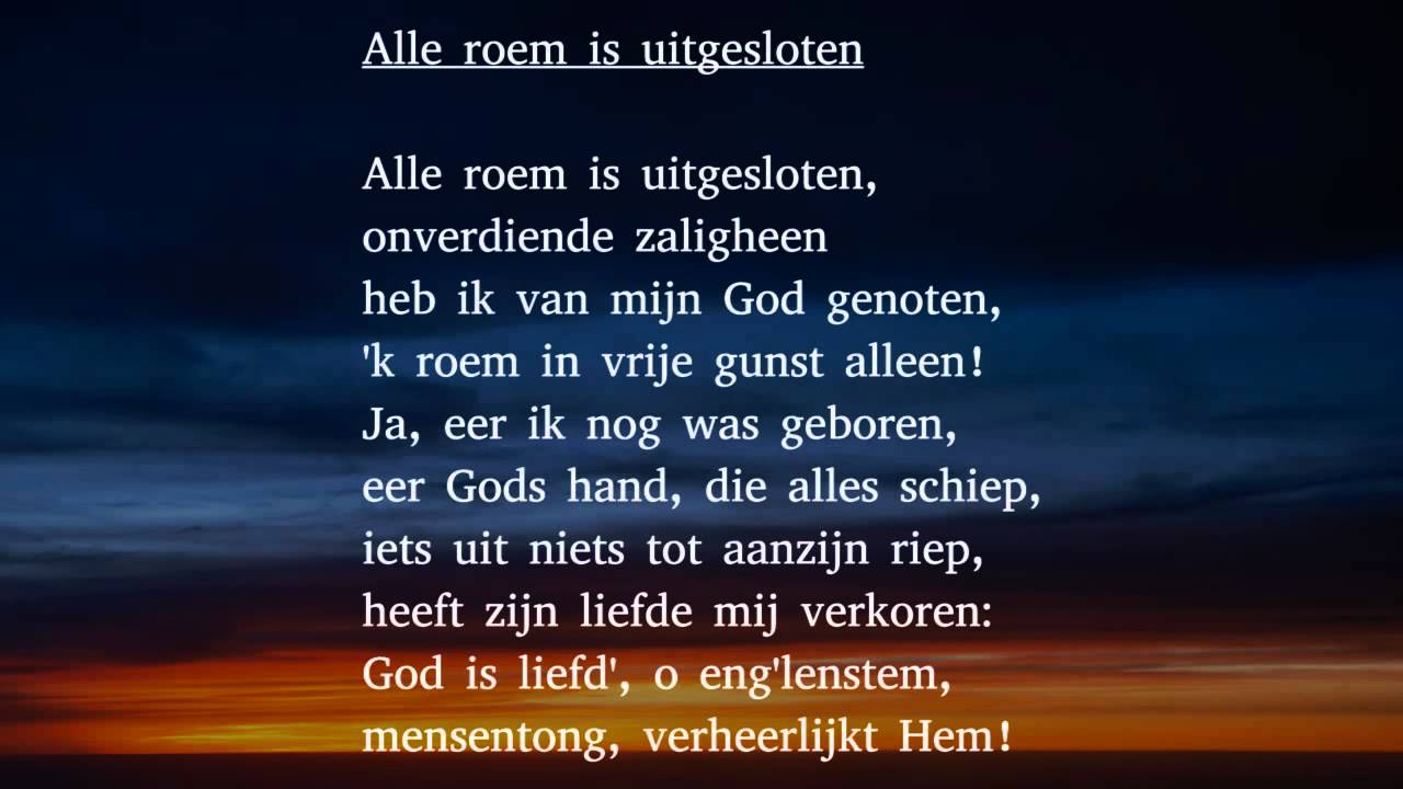 Alle roem is uitgesloten