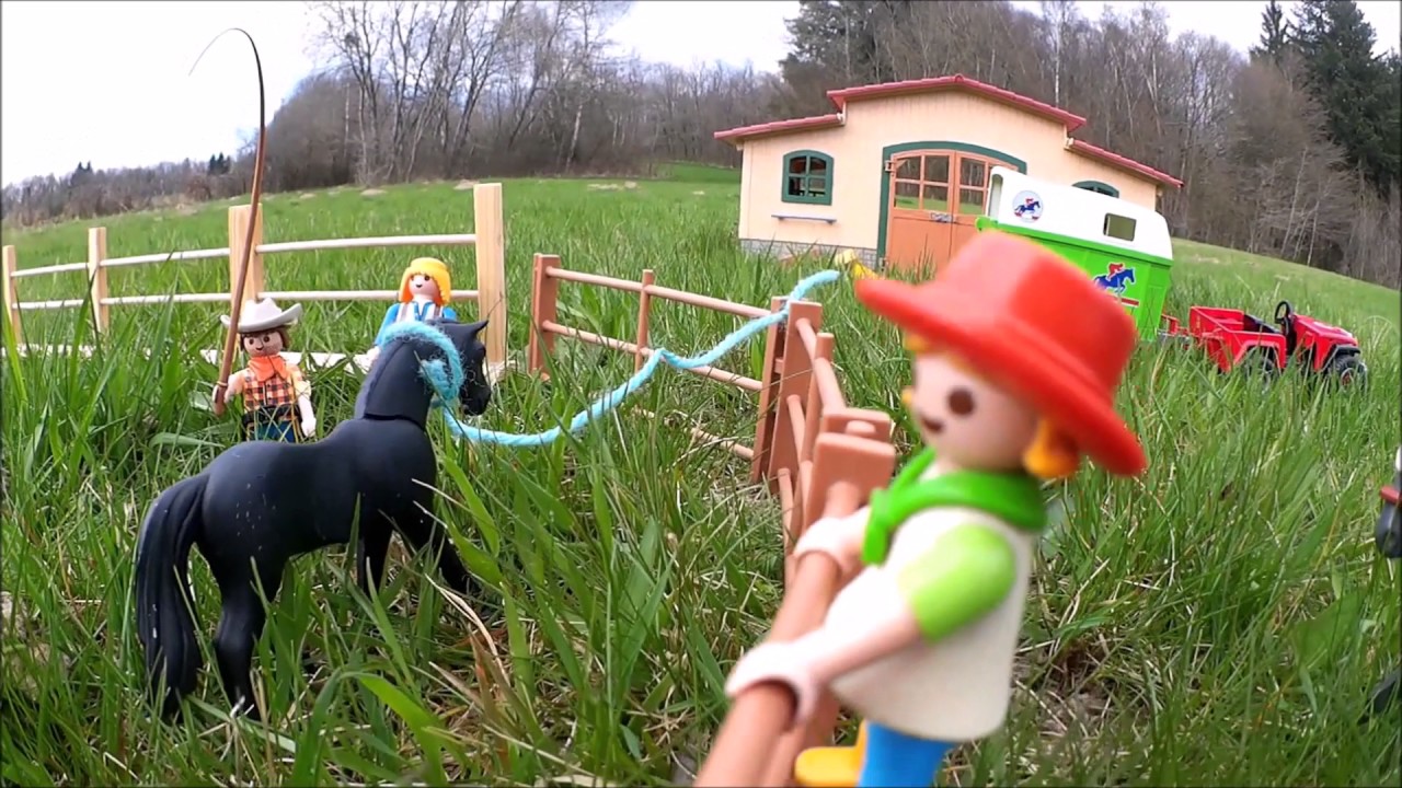 Film playmobil cheval série UNE NOUVELLE VIE saison 3 épisode 1