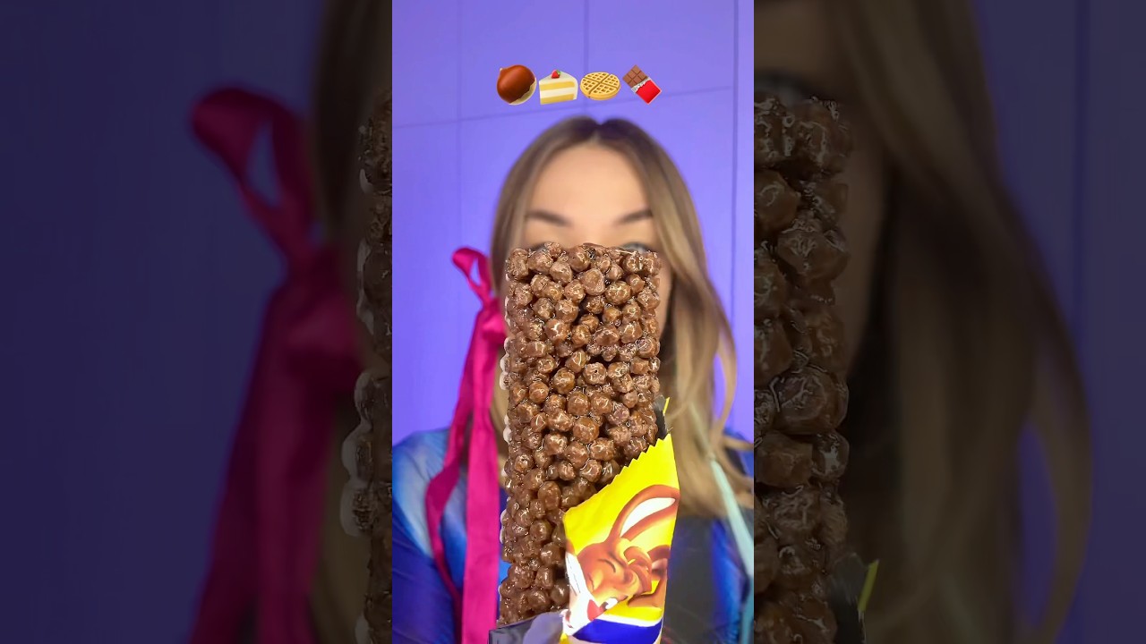 Eating nesquik desserts asmr 😛😇