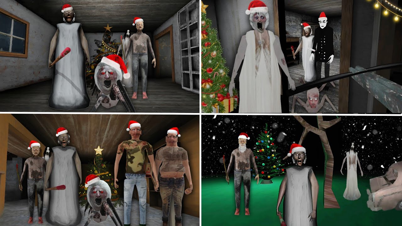 Granny All Fan Made Games in Christmas Atmosphere
