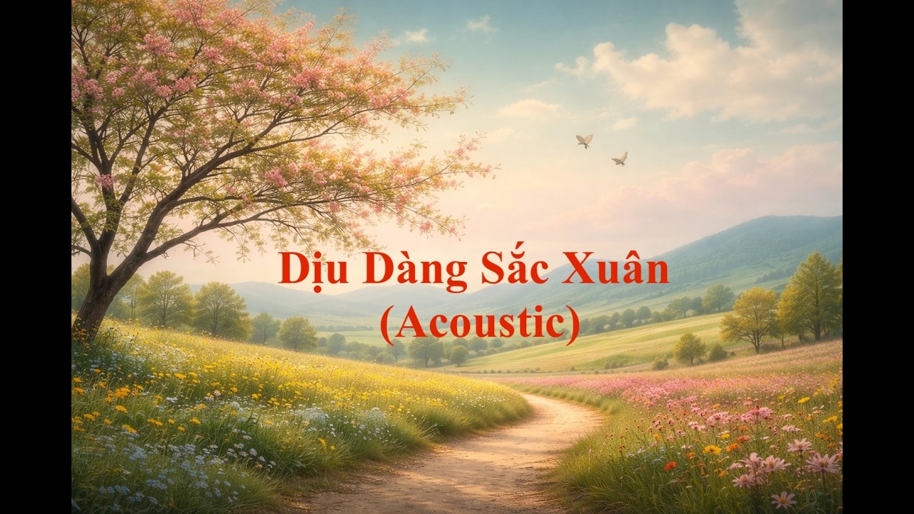 Dịu Dàng Sắc Xuân (Nguyễn Nam) | Bản Phối Cực Chill Acoustic Jazz Version