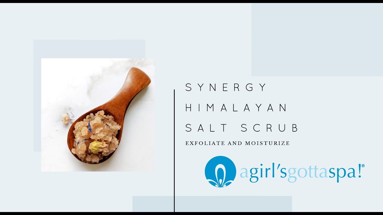 A Girl's Gotta Spa! Synergy Himalayan Salt Scrub