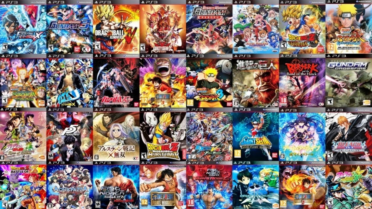 Top 50 Best and Greatest Anime PS3 Games of All Time (Game Recommendations)