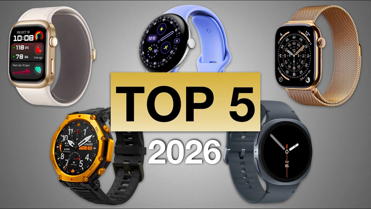 LOS MEJORES SMARTWATCH DE GAMA MEDIA-ALTA DE 2026