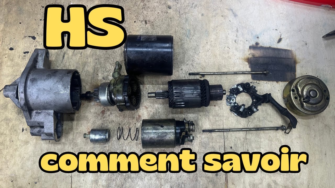 Tester et diagnostiquer un démarreur