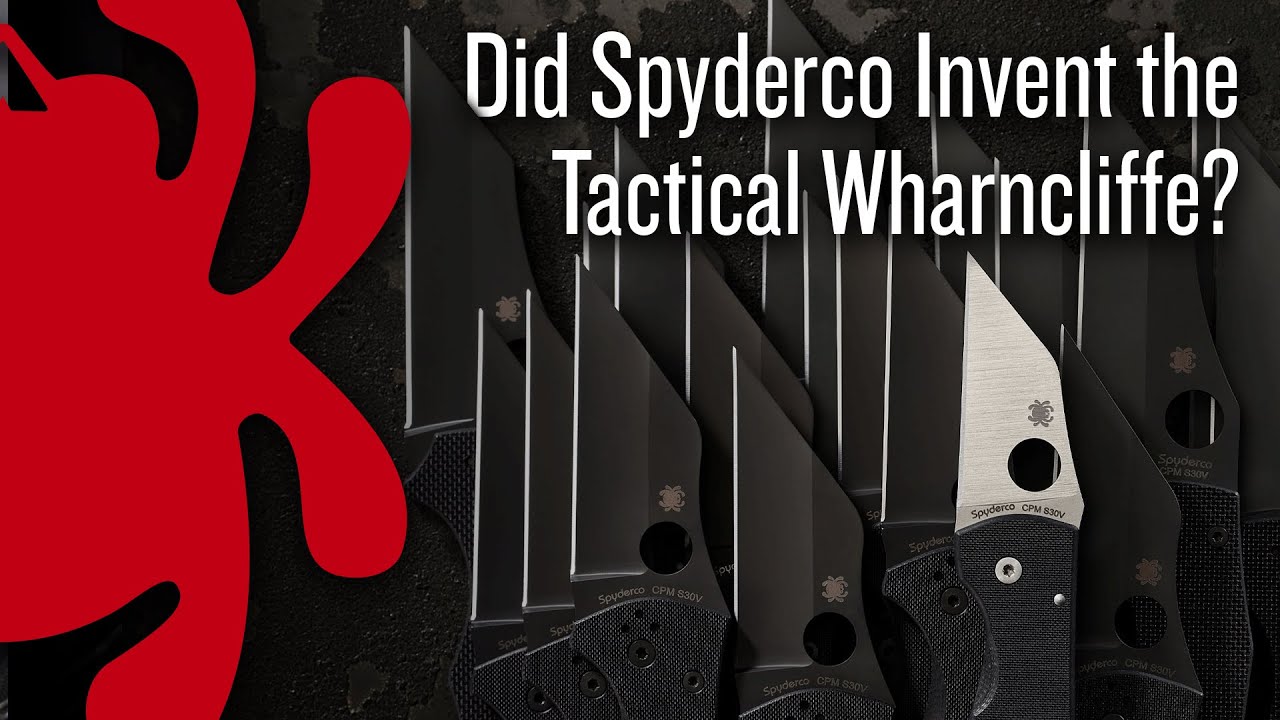 Did Spyderco Invent the Tactical Wharncliffe?