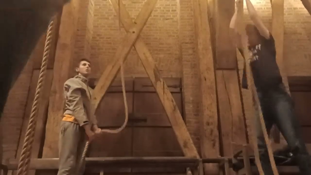 Dordrecht NL kerkklokken grote kerk deelgelui (200e video)