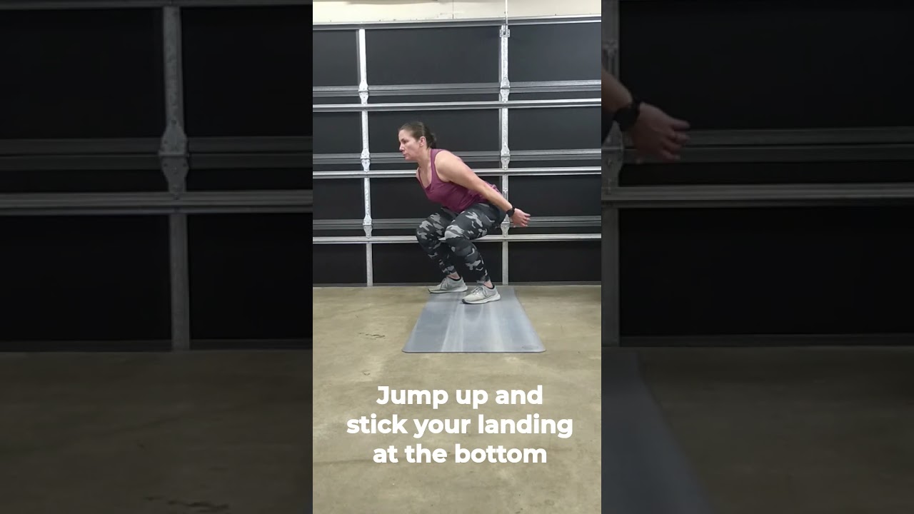 Iso Jump squat