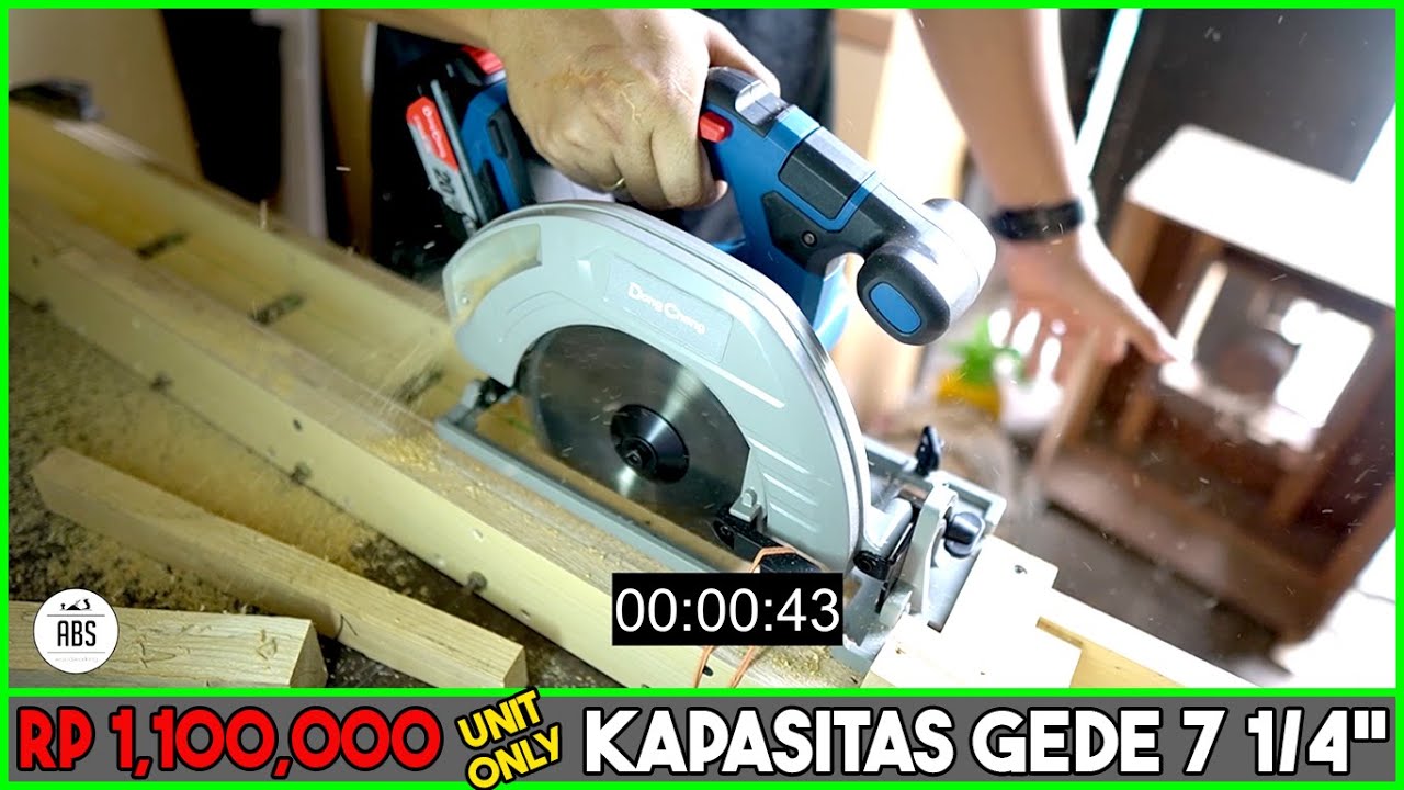 Alat Dasar Perkayuan Yang Wajib Kita Punya - Cordless Circular Saw 7 1/4