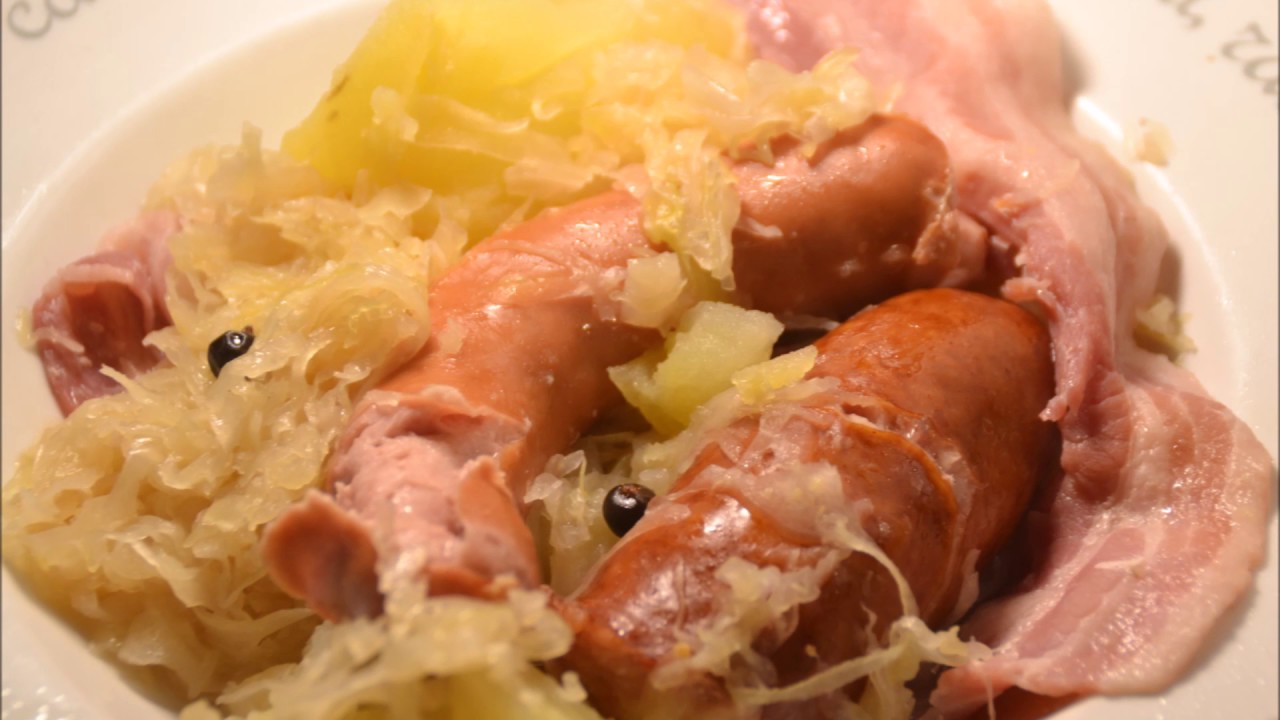 Recette cookeo choucroute maison